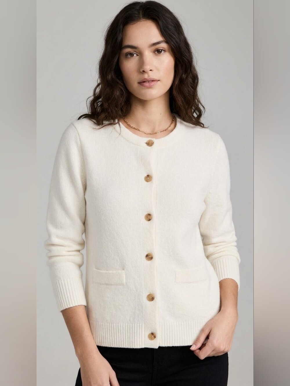 454. NWT - RACHEL ZOE Button-Front Knit Cardigan